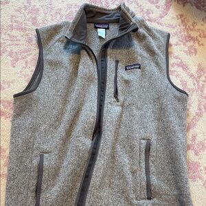 Patagonia Charcoal Gray Fleece Vest